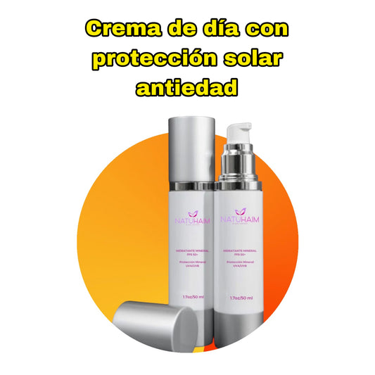 Crema de día con protección solar - Natuhaim